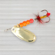 Блешня обертова ZEOX Dominator № 4, 9г, колір 002 Gold